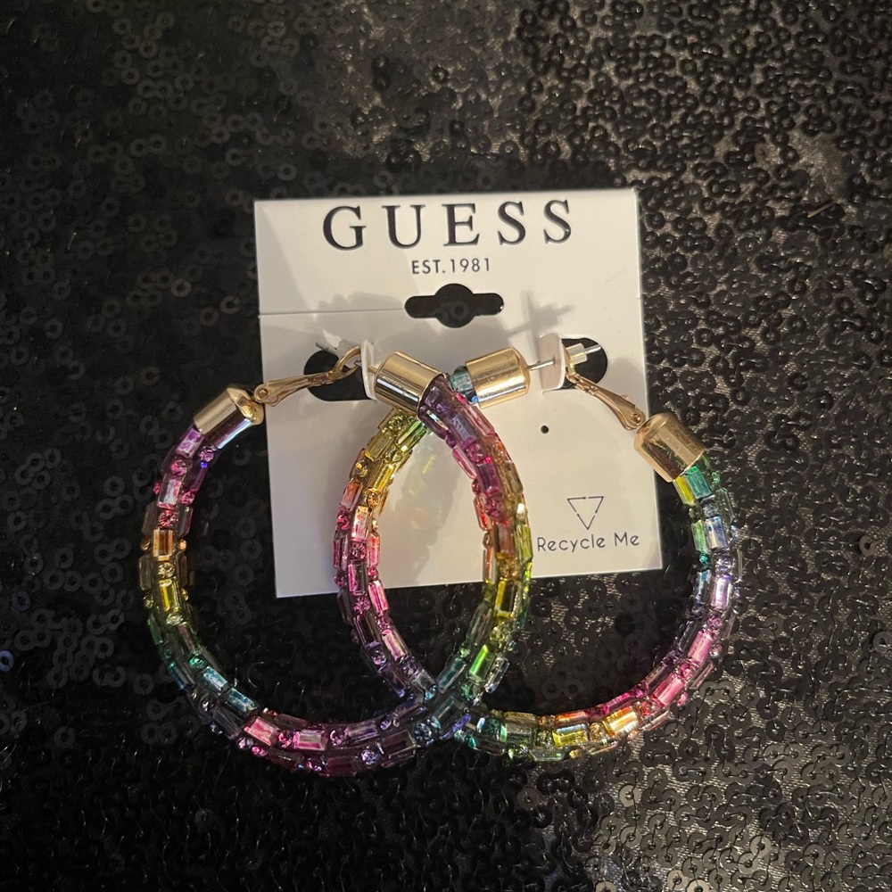 Rainbow earrings